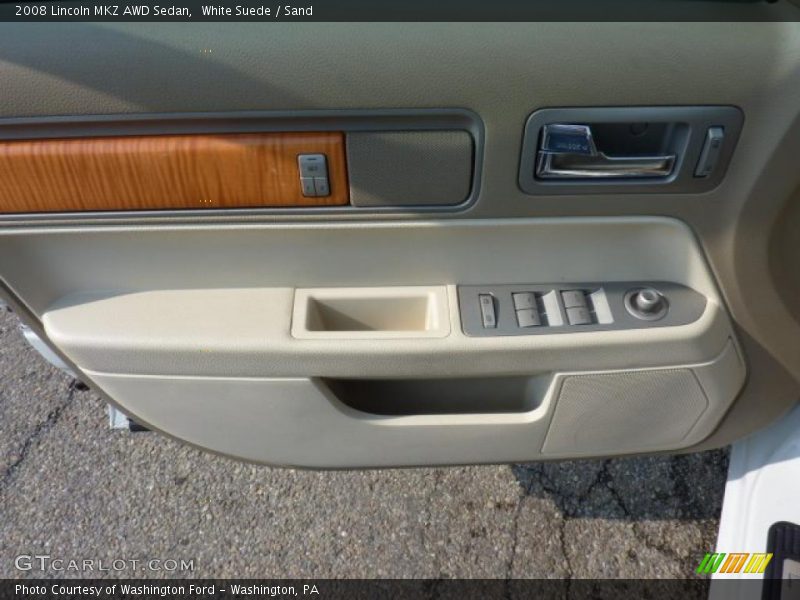 White Suede / Sand 2008 Lincoln MKZ AWD Sedan