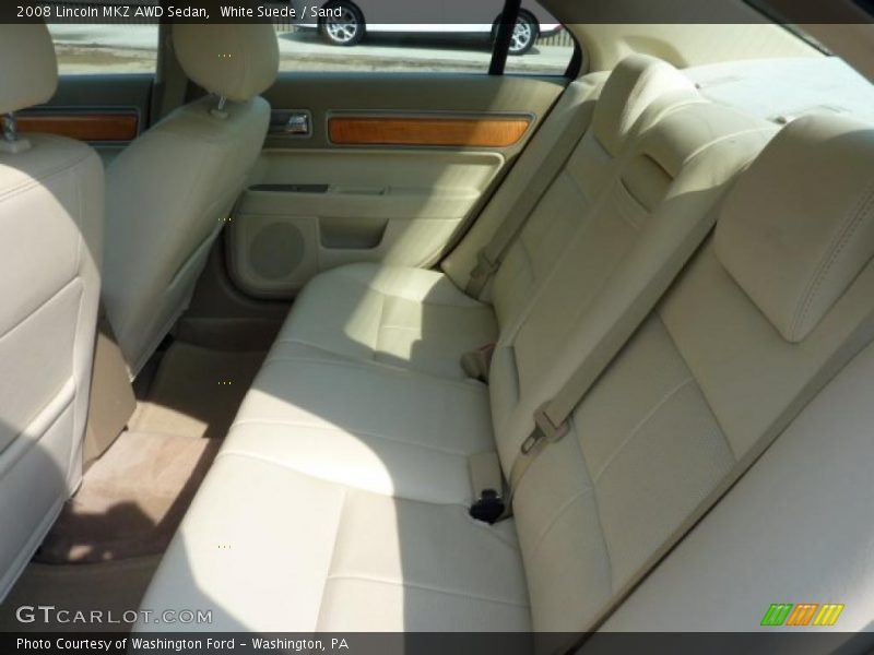 White Suede / Sand 2008 Lincoln MKZ AWD Sedan