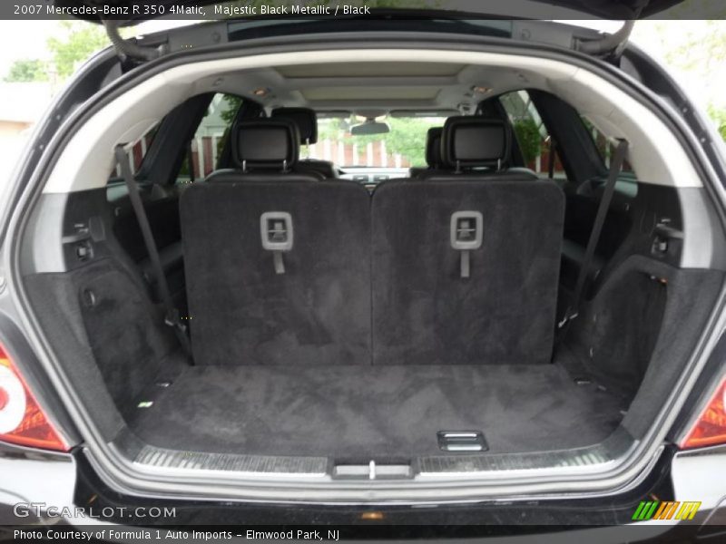Majestic Black Metallic / Black 2007 Mercedes-Benz R 350 4Matic