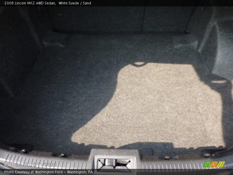 White Suede / Sand 2008 Lincoln MKZ AWD Sedan