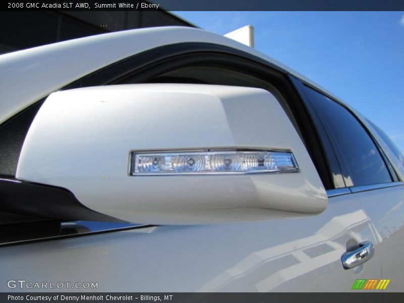 Summit White / Ebony 2008 GMC Acadia SLT AWD