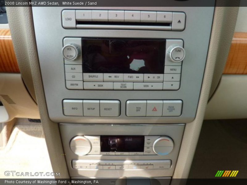 White Suede / Sand 2008 Lincoln MKZ AWD Sedan