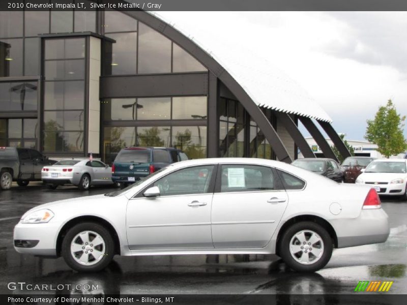 Silver Ice Metallic / Gray 2010 Chevrolet Impala LT