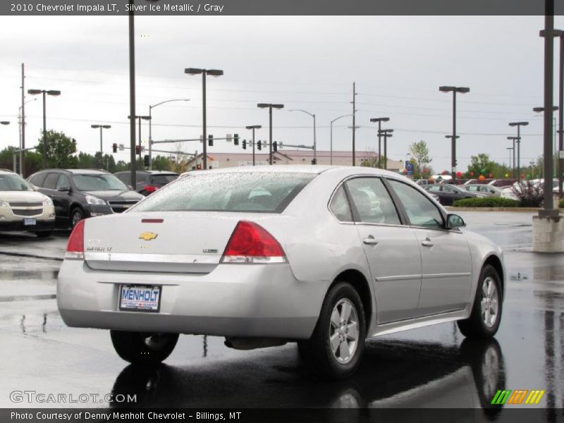 Silver Ice Metallic / Gray 2010 Chevrolet Impala LT