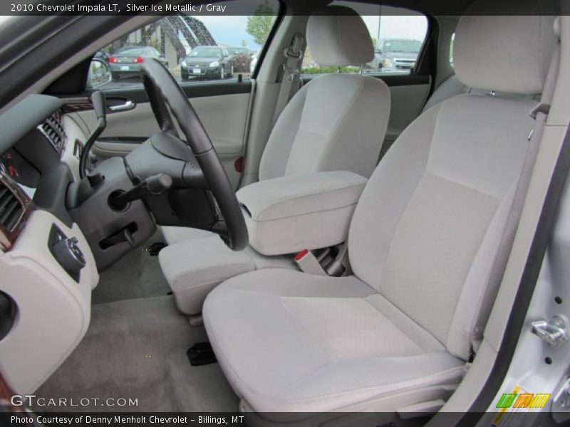 Silver Ice Metallic / Gray 2010 Chevrolet Impala LT