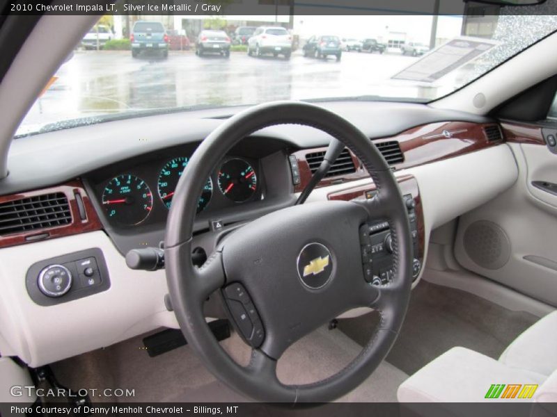 Silver Ice Metallic / Gray 2010 Chevrolet Impala LT