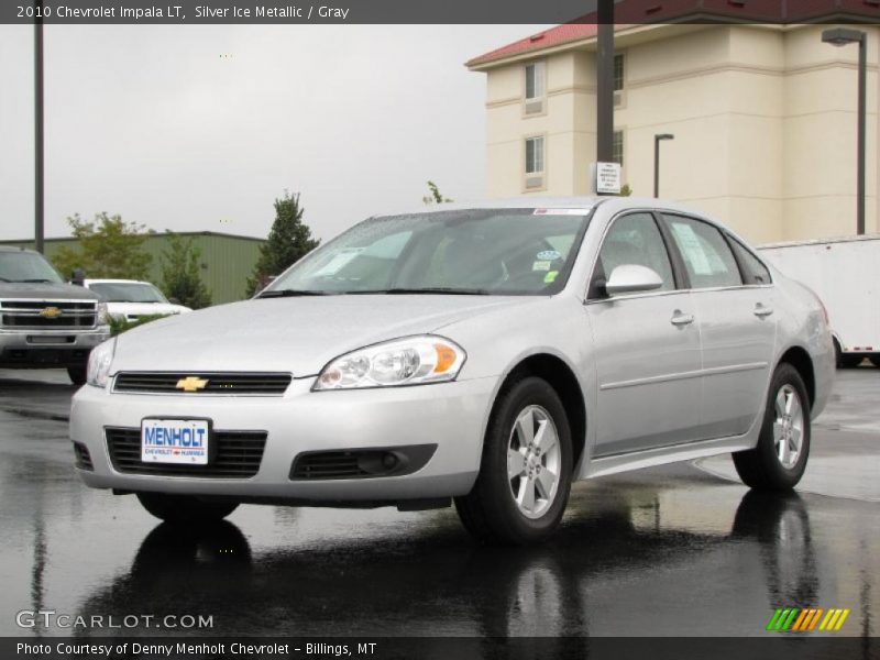 Silver Ice Metallic / Gray 2010 Chevrolet Impala LT