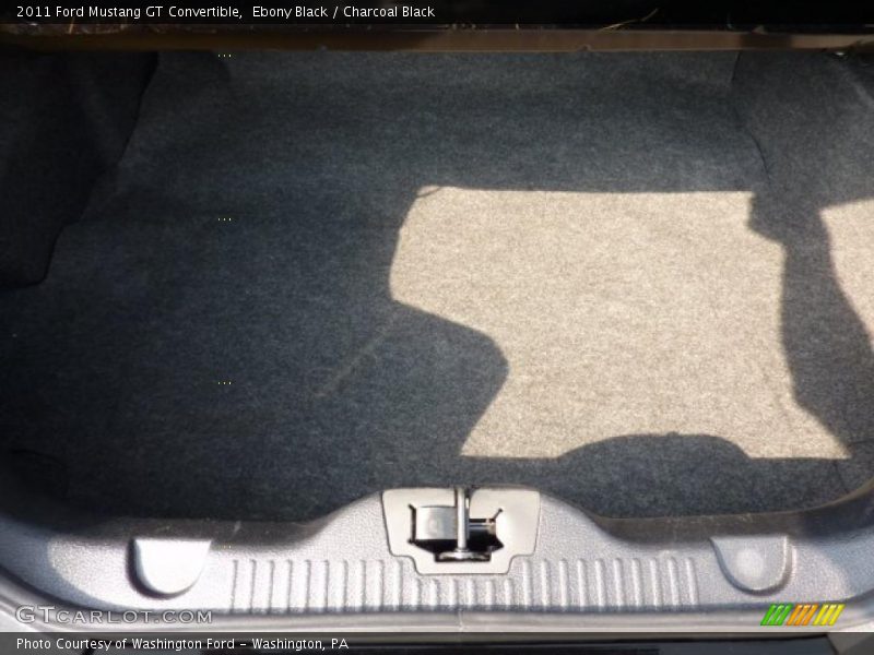 Ebony Black / Charcoal Black 2011 Ford Mustang GT Convertible