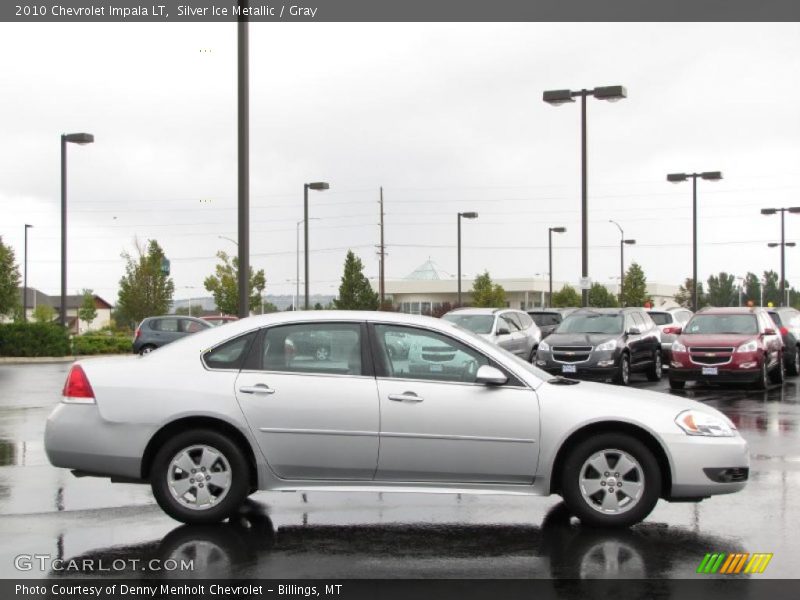 Silver Ice Metallic / Gray 2010 Chevrolet Impala LT