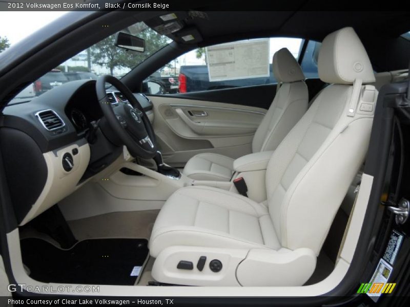  2012 Eos Komfort Cornsilk Beige Interior