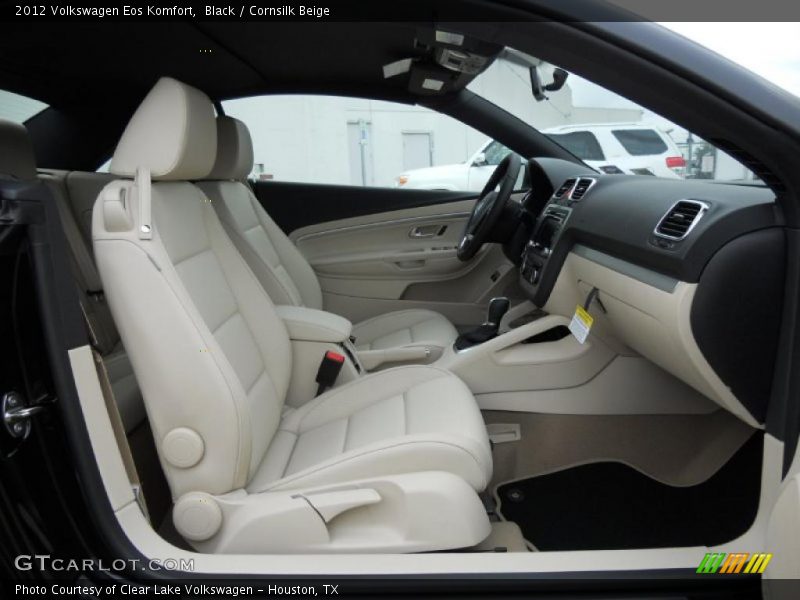  2012 Eos Komfort Cornsilk Beige Interior