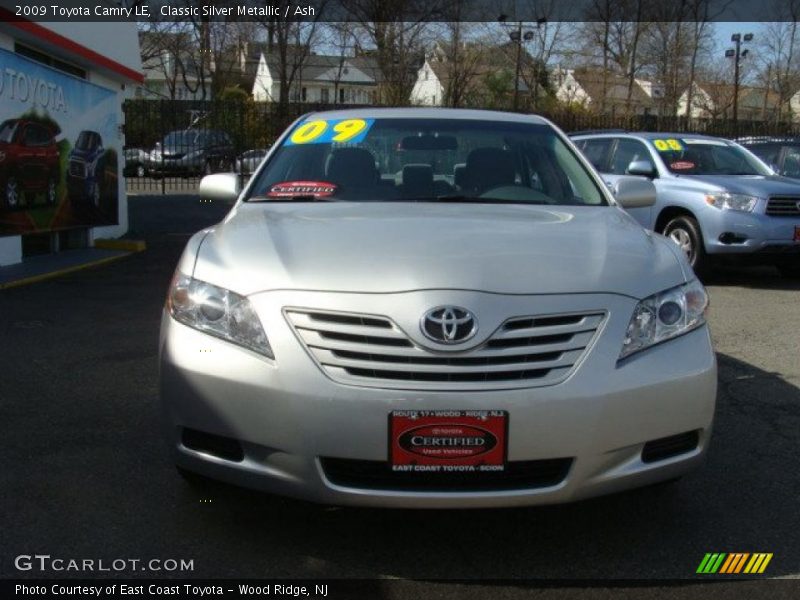 Classic Silver Metallic / Ash 2009 Toyota Camry LE