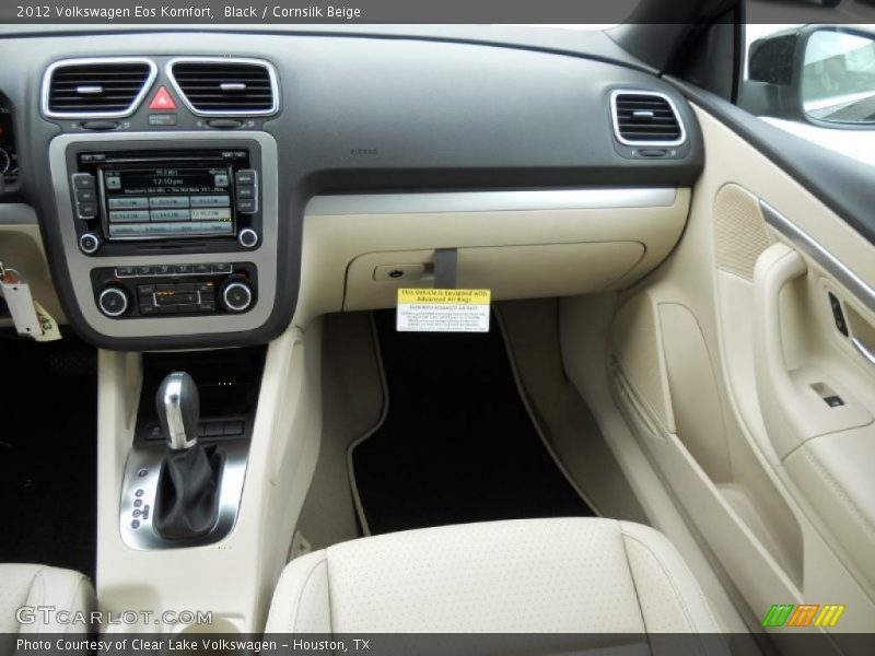 Dashboard of 2012 Eos Komfort