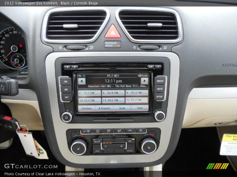 Controls of 2012 Eos Komfort