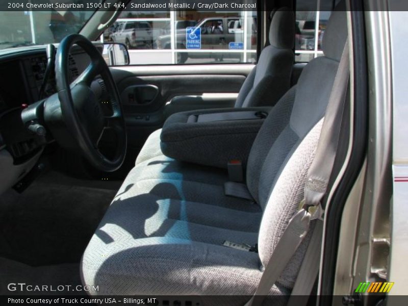 Sandalwood Metallic / Gray/Dark Charcoal 2004 Chevrolet Suburban 1500 LT 4x4