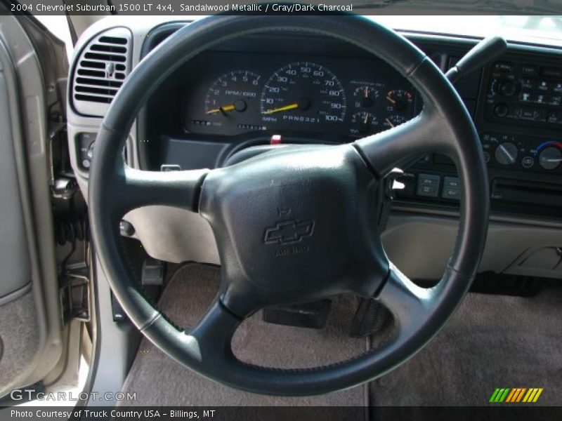 Sandalwood Metallic / Gray/Dark Charcoal 2004 Chevrolet Suburban 1500 LT 4x4