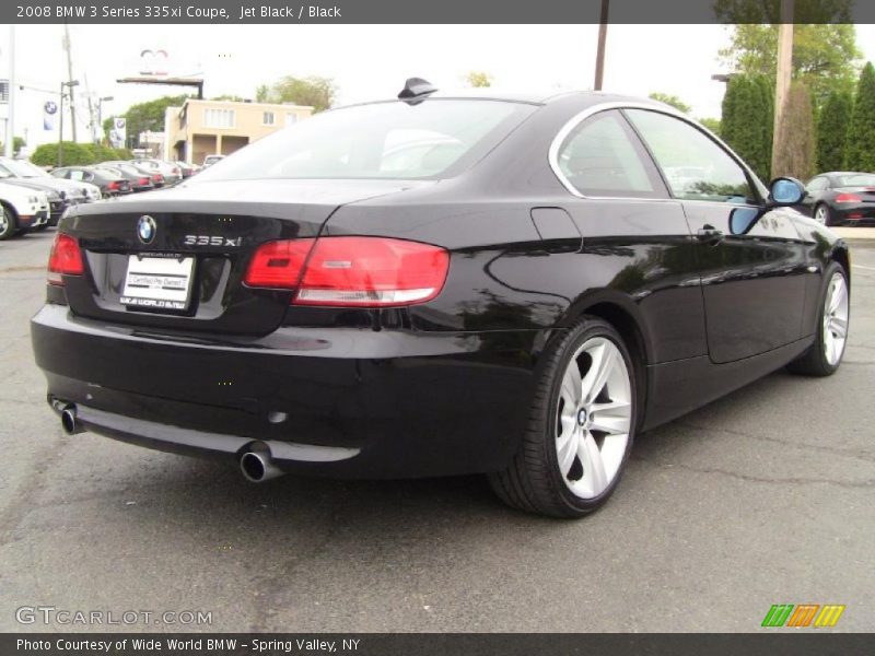 Jet Black / Black 2008 BMW 3 Series 335xi Coupe