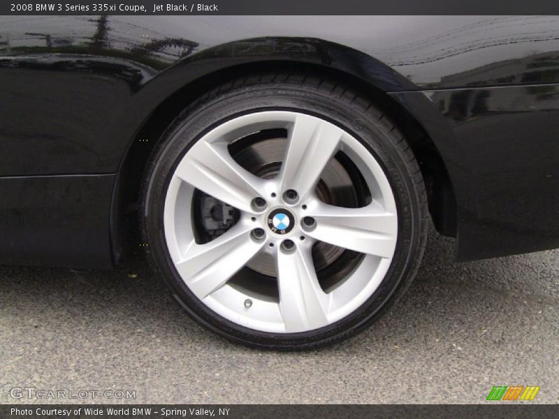 Jet Black / Black 2008 BMW 3 Series 335xi Coupe