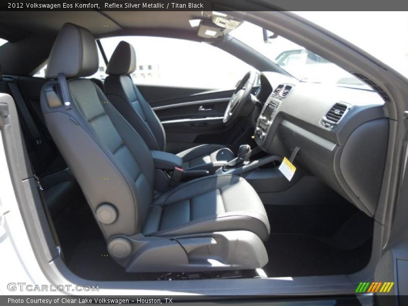  2012 Eos Komfort Titan Black Interior