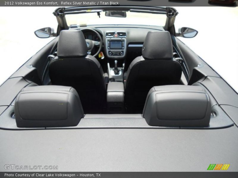 Reflex Silver Metallic / Titan Black 2012 Volkswagen Eos Komfort