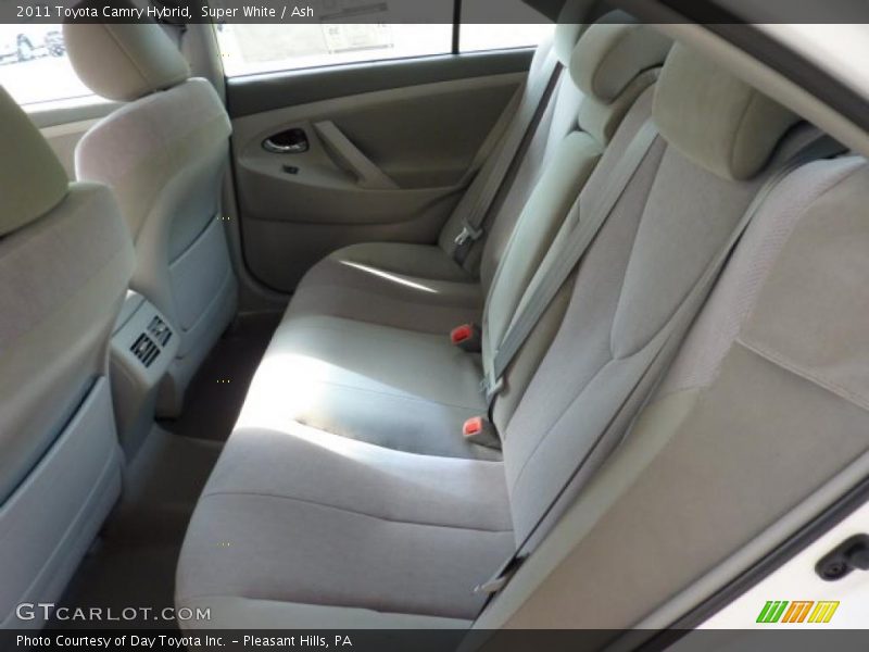 Super White / Ash 2011 Toyota Camry Hybrid