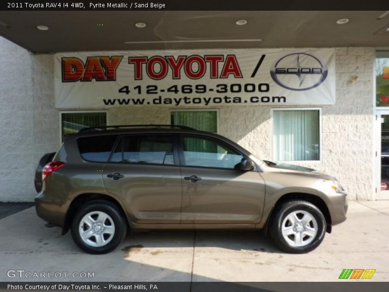 Pyrite Metallic / Sand Beige 2011 Toyota RAV4 I4 4WD