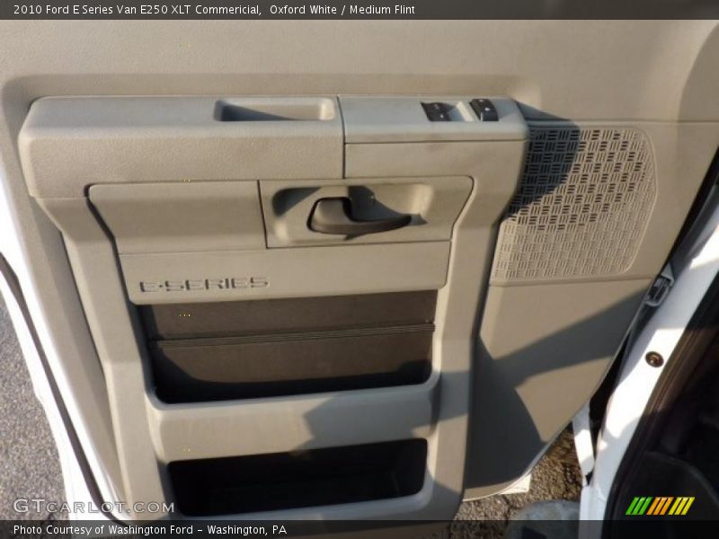 Oxford White / Medium Flint 2010 Ford E Series Van E250 XLT Commericial