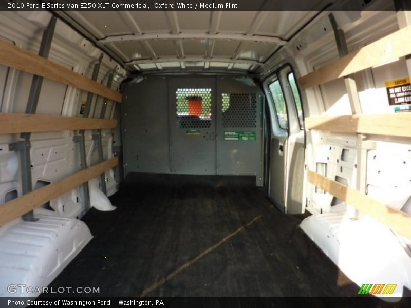 Oxford White / Medium Flint 2010 Ford E Series Van E250 XLT Commericial