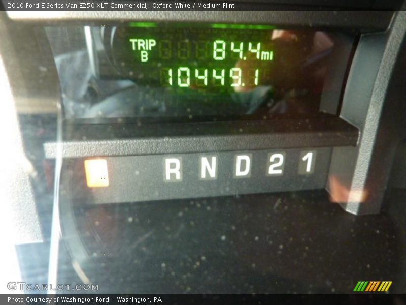 Oxford White / Medium Flint 2010 Ford E Series Van E250 XLT Commericial