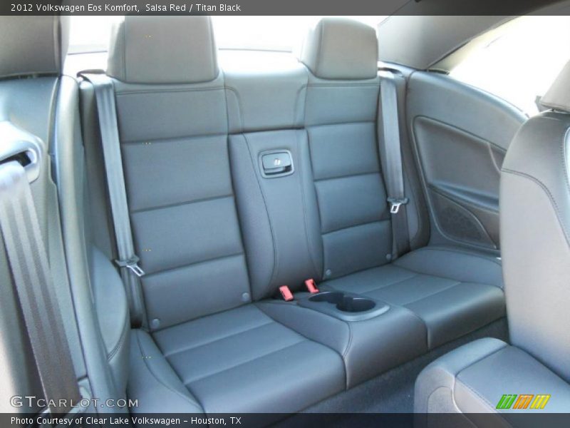 Salsa Red / Titan Black 2012 Volkswagen Eos Komfort