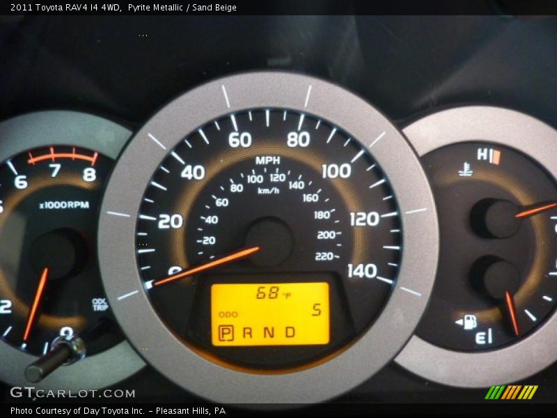 Pyrite Metallic / Sand Beige 2011 Toyota RAV4 I4 4WD