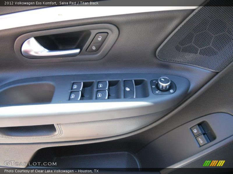 Salsa Red / Titan Black 2012 Volkswagen Eos Komfort