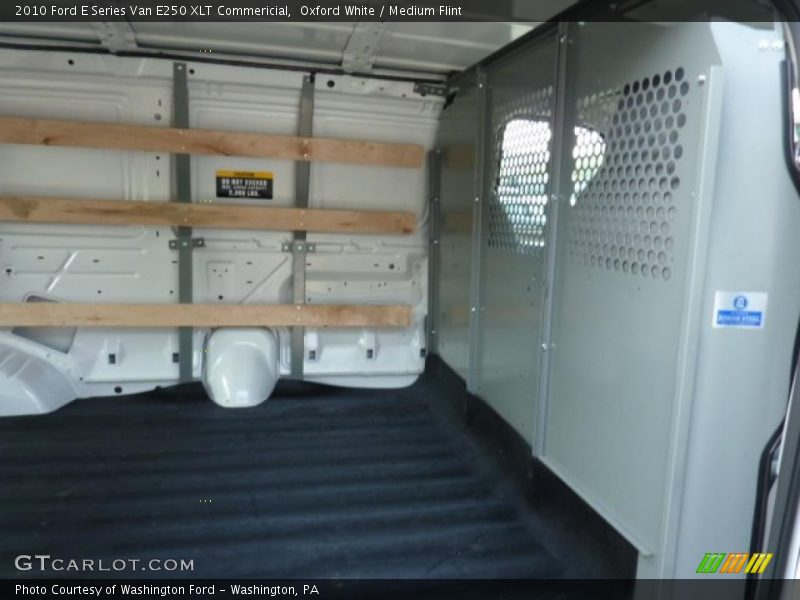 Oxford White / Medium Flint 2010 Ford E Series Van E250 XLT Commericial
