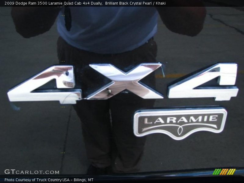  2009 Ram 3500 Laramie Quad Cab 4x4 Dually Logo