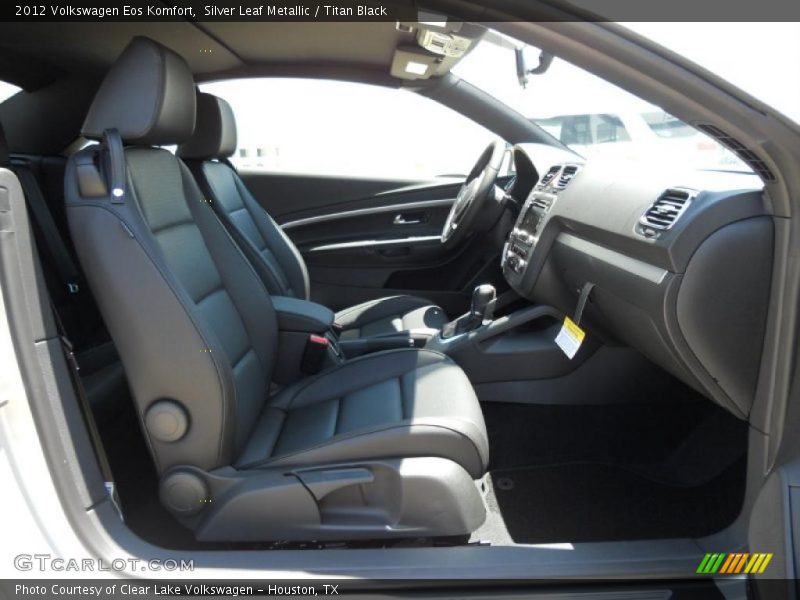  2012 Eos Komfort Titan Black Interior