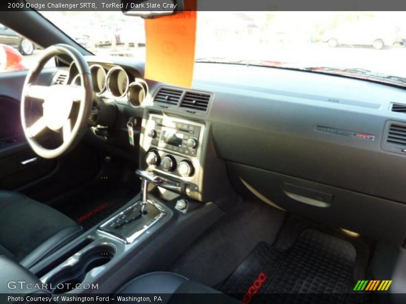 TorRed / Dark Slate Gray 2009 Dodge Challenger SRT8