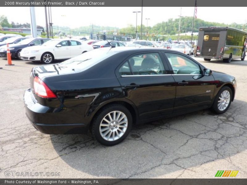 Black / Dark Charcoal 2008 Mercury Milan V6 Premier