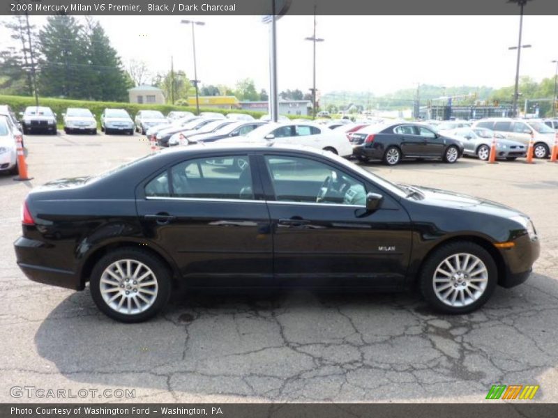 Black / Dark Charcoal 2008 Mercury Milan V6 Premier