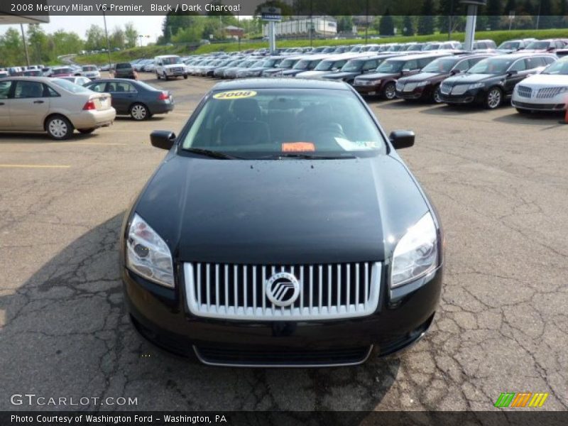 Black / Dark Charcoal 2008 Mercury Milan V6 Premier