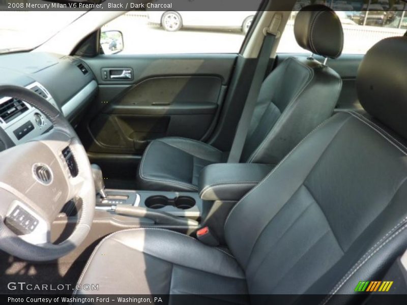 Black / Dark Charcoal 2008 Mercury Milan V6 Premier