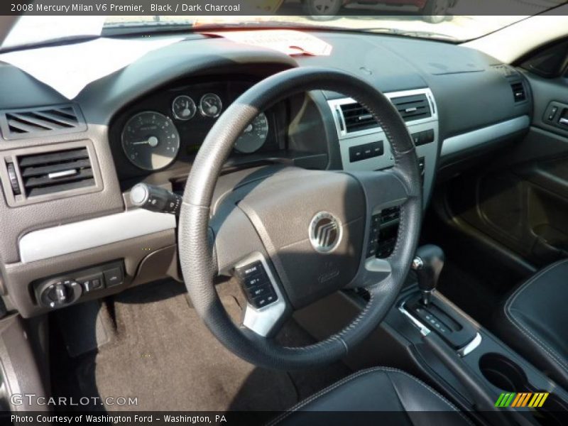 Black / Dark Charcoal 2008 Mercury Milan V6 Premier