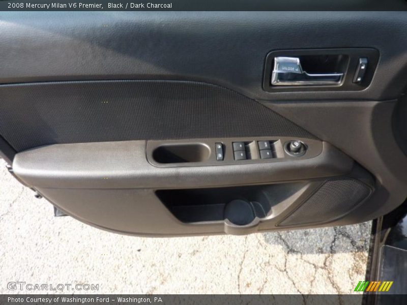 Black / Dark Charcoal 2008 Mercury Milan V6 Premier