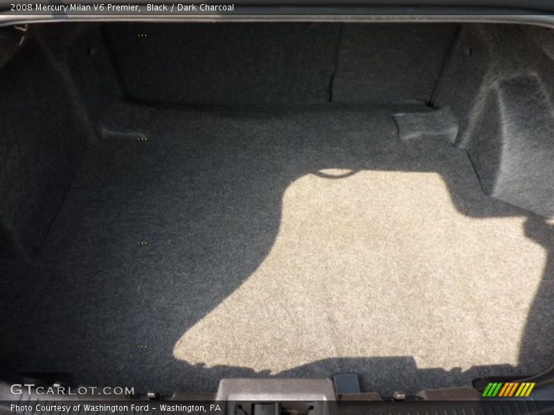 Black / Dark Charcoal 2008 Mercury Milan V6 Premier