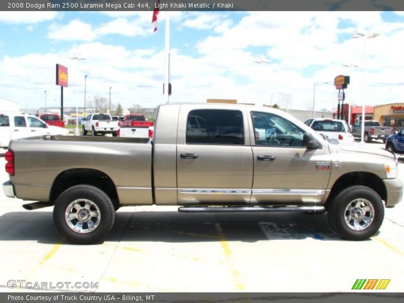  2008 Ram 2500 Laramie Mega Cab 4x4 Light Khaki Metallic