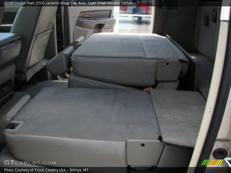 Light Khaki Metallic / Khaki 2008 Dodge Ram 2500 Laramie Mega Cab 4x4