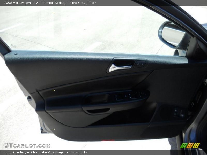 United Gray / Black 2008 Volkswagen Passat Komfort Sedan