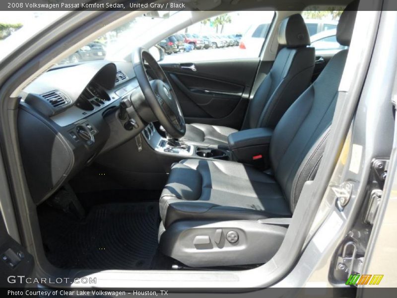 United Gray / Black 2008 Volkswagen Passat Komfort Sedan