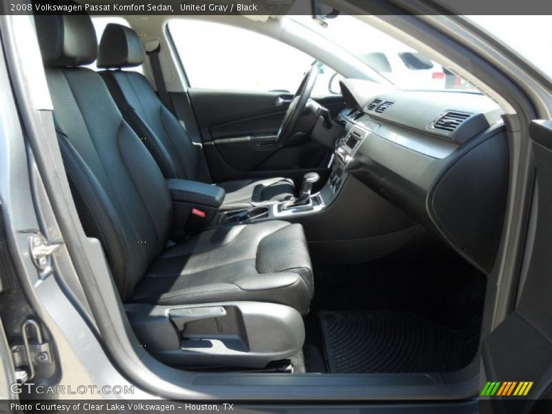 United Gray / Black 2008 Volkswagen Passat Komfort Sedan