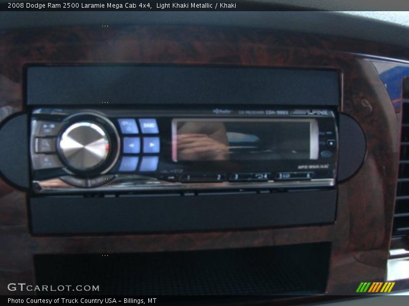 Light Khaki Metallic / Khaki 2008 Dodge Ram 2500 Laramie Mega Cab 4x4