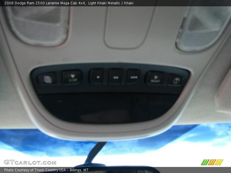 Light Khaki Metallic / Khaki 2008 Dodge Ram 2500 Laramie Mega Cab 4x4